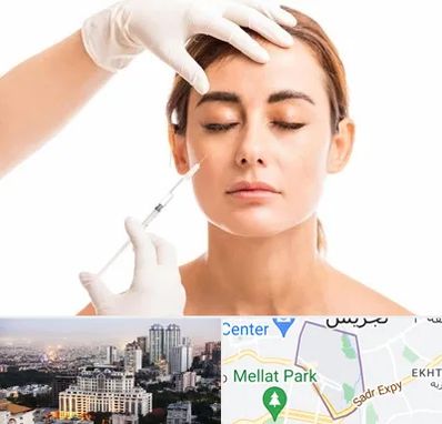 تزریق ژل گونه در الهیه