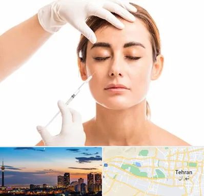 تزریق ژل گونه در غرب تهران