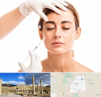 تزریق ژل گونه در مرودشت