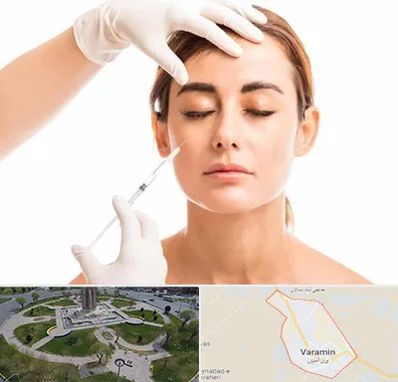 تزریق ژل گونه در ورامین