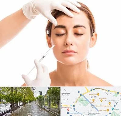 تزریق ژل گونه در خیابان ارم شیراز