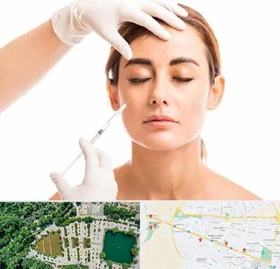 تزریق ژل گونه در وکیل آباد مشهد