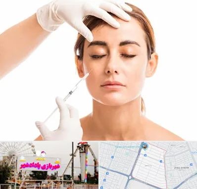 تزریق ژل گونه در پادادشهر اهواز