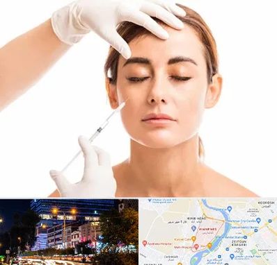 تزریق ژل گونه در کیانپارس اهواز