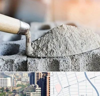 عمده فروشی مصالح ساختمانی در خیابان بهشتی