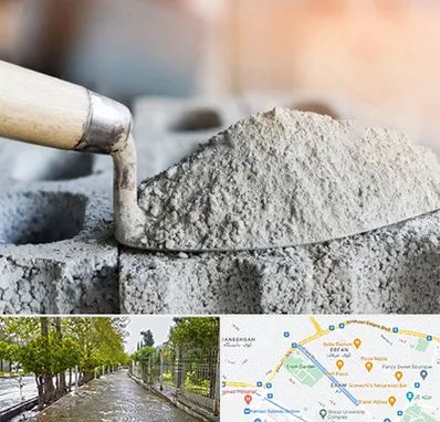 عمده فروشی مصالح ساختمانی در خیابان ارم شیراز 