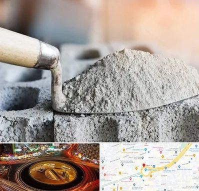 عمده فروشی مصالح ساختمانی در میدان ولیعصر 