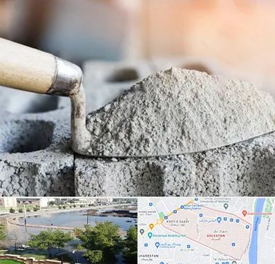 عمده فروشی مصالح ساختمانی در گلستان اهواز 