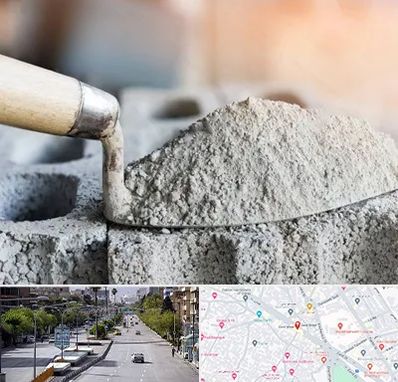 عمده فروشی مصالح ساختمانی در خیابان زند شیراز 