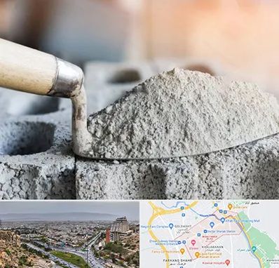 عمده فروشی مصالح ساختمانی در معالی آباد شیراز 