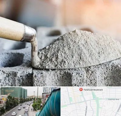 عمده فروشی مصالح ساختمانی در بلوار فرحزادی