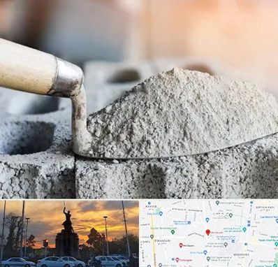 عمده فروشی مصالح ساختمانی در میدان حر 