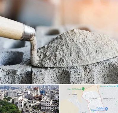 عمده فروشی مصالح ساختمانی در ولنجک 