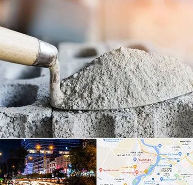 عمده فروشی مصالح ساختمانی در کیانپارس اهواز 