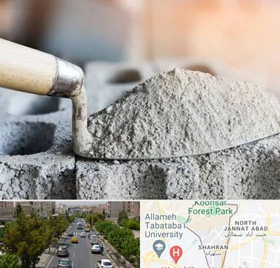 عمده فروشی مصالح ساختمانی در شهران 