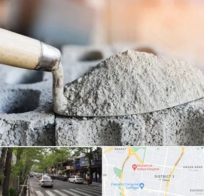 عمده فروشی مصالح ساختمانی در ظفر 