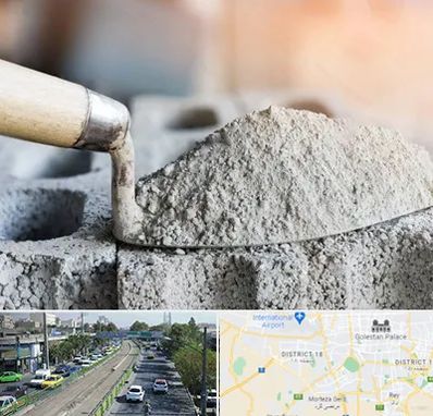 عمده فروشی مصالح ساختمانی در جنوب تهران 