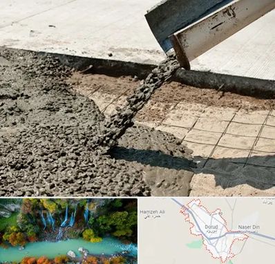 کارخانه مصالح ساختمانی در دورود