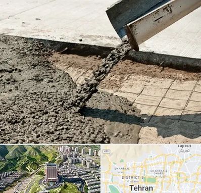 کارخانه مصالح ساختمانی در شمال تهران 