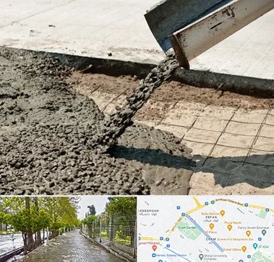 کارخانه مصالح ساختمانی در خیابان ارم شیراز 