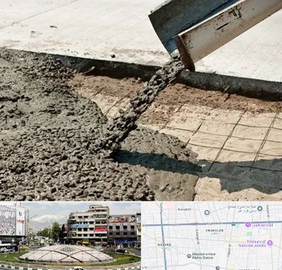 کارخانه مصالح ساختمانی در مرکز تهران