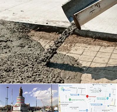 کارخانه مصالح ساختمانی در کارگر جنوبی 