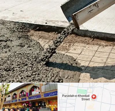 کارخانه مصالح ساختمانی در 15 خرداد