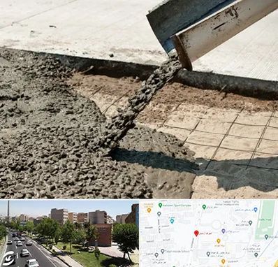 کارخانه مصالح ساختمانی در شهرک آزمایش 