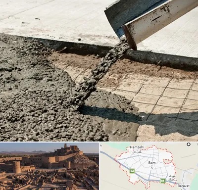 کارخانه مصالح ساختمانی در بم