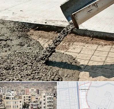 کارخانه مصالح ساختمانی در اسکندری