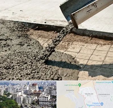 کارخانه مصالح ساختمانی در ولنجک 