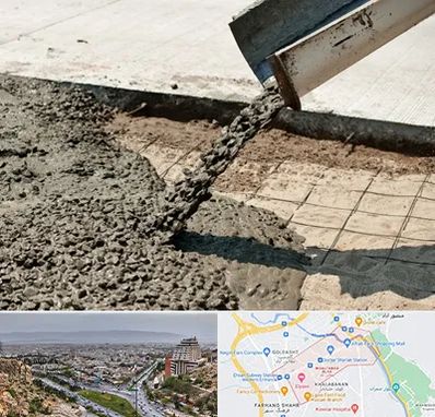 کارخانه مصالح ساختمانی در معالی آباد شیراز 