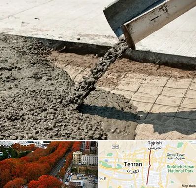 کارخانه مصالح ساختمانی در ولیعصر 