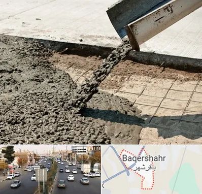 کارخانه مصالح ساختمانی در باقرشهر