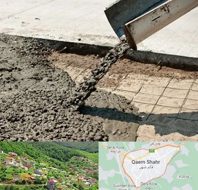 کارخانه مصالح ساختمانی در قائم شهر
