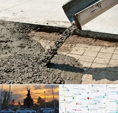 کارخانه مصالح ساختمانی در میدان حر 