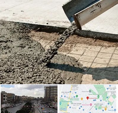 کارخانه مصالح ساختمانی در بلوار فردوسی مشهد 