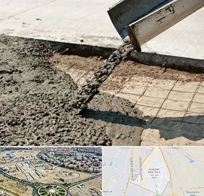 کارخانه مصالح ساختمانی در اندیشه