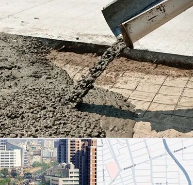 کارخانه مصالح ساختمانی در خیابان بهشتی