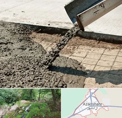 کارخانه مصالح ساختمانی در آزادشهر