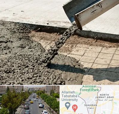 کارخانه مصالح ساختمانی در شهران 