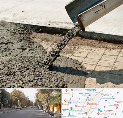 کارخانه مصالح ساختمانی در شریعتی 