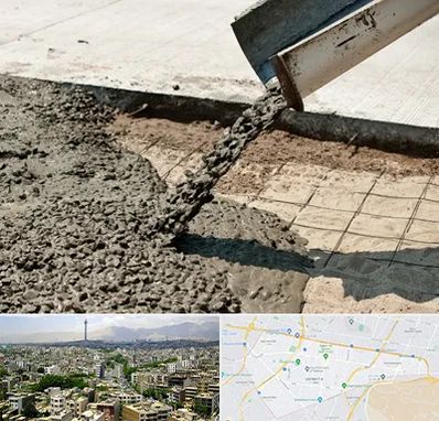 کارخانه مصالح ساختمانی در منطقه 8 تهران 