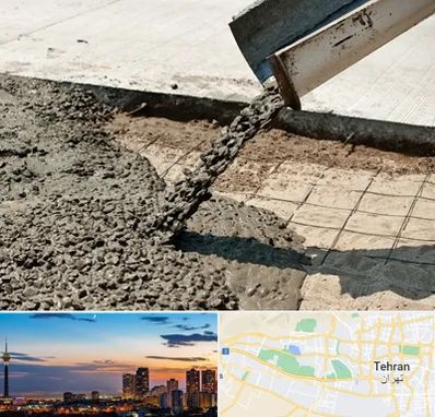 کارخانه مصالح ساختمانی در غرب تهران 