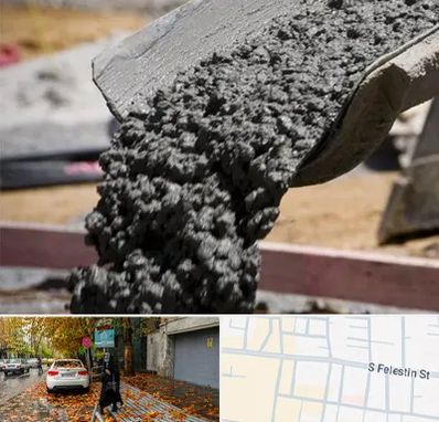 مرکز فروش مصالح ساختمانی در خیابان فلسطین