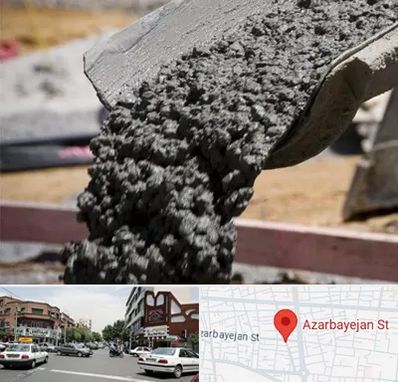 مرکز فروش مصالح ساختمانی در خیابان آذربایجان