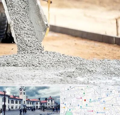 فروش شن و ماسه در میدان شهرداری رشت 