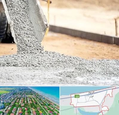 فروش شن و ماسه در نور