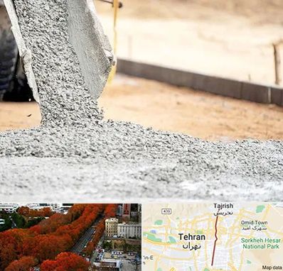 فروش شن و ماسه در ولیعصر 