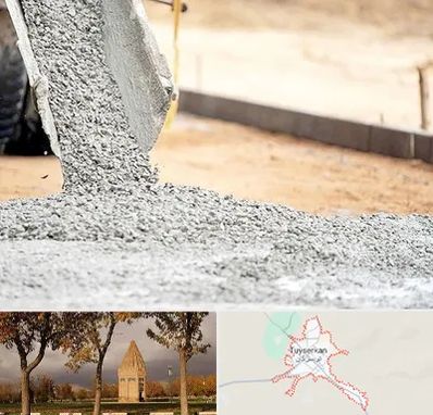 فروش شن و ماسه در تویسرکان